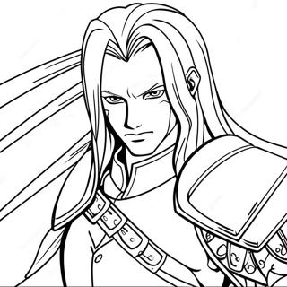 Sephiroth Med Masamune Farvelaegningsside 134469-66534