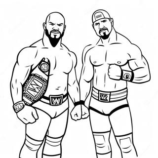 Wwe Tag Team Mester Farvelaegningsside 134573 66619