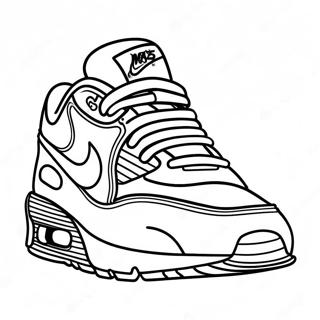 Farverige Air Max Sneakers Farvelaegningsside 134674-66686