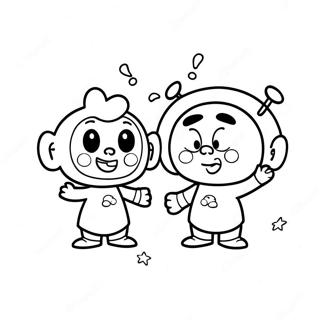 Cosmo Og Wanda Funklende Farvelaegningsside 135085-67012