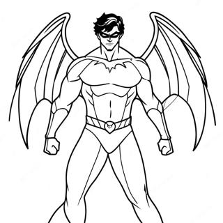 Nightwing Wings Of Fire Farvelægningsider