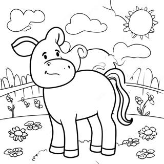 Sode Gardsdyr Farvelaegningsside 13515-2947