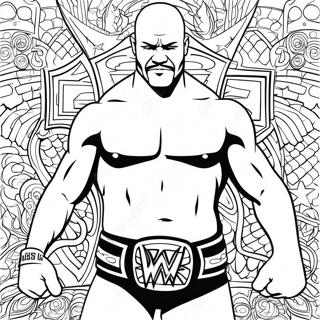 Farvelaegningsside Med Wwe Superstjerne Indgang 135726 67513