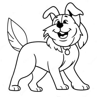 Legesyg Bsd Hund Farvelaegningsside 135929 67669