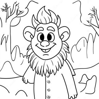 Varme Misser I Vinterland Farvelaegningsside 136007-67737