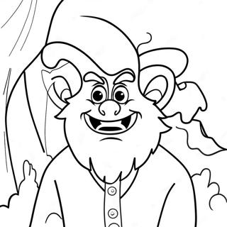 Varme Misser I Vinterland Farvelaegningsside 136007-67739