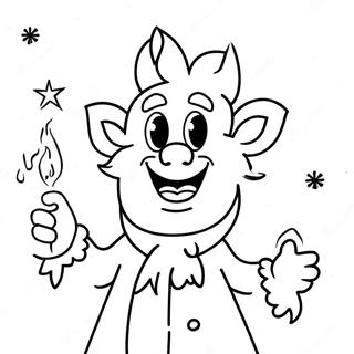 Varme Misser I Vinterland Farvelaegningsside 136007-67740