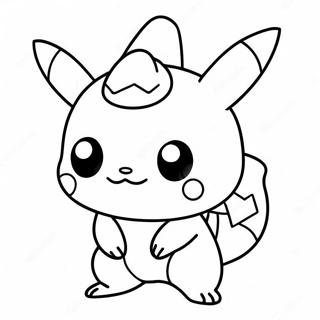 Chibi Pokemon Farvelaegningsside 136720-68430