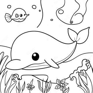 Legesyg Baby Hval Farvelaegningsside 136851-68537