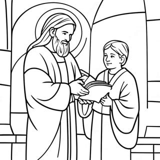 Lds Nye Testamente Farvelaegningsside 136901-68572