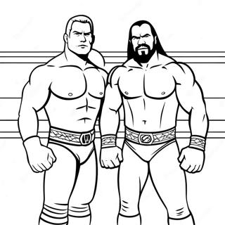 Dynamisk Wwe Tag Team Farvelaegningsside 136955-68625