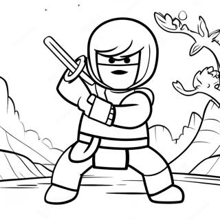 Nya Ninjago Kamp Scene Farvelaegningsside 137264 68866