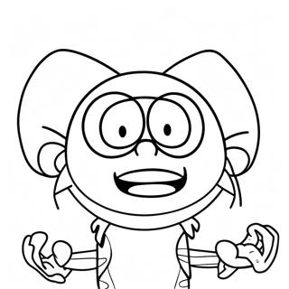 Dee Dee I Dexters Laboratorium Farvelaegningsside 137465-69020