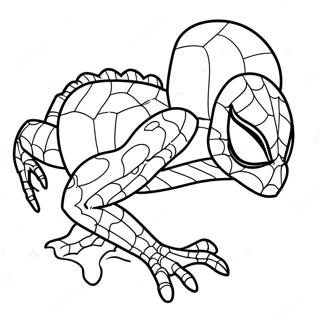 Spiderman Lizard Farvelægningsider