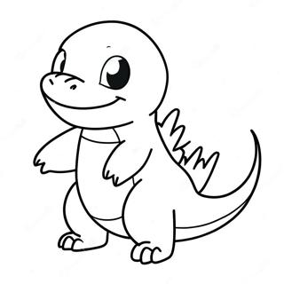 Eventyrlig Charmander Farvelaegningsside 137876 69337