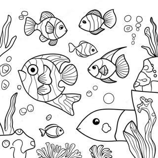 Under Vandet Puslespil Eventyr Farvelaegningsside 138186 69586