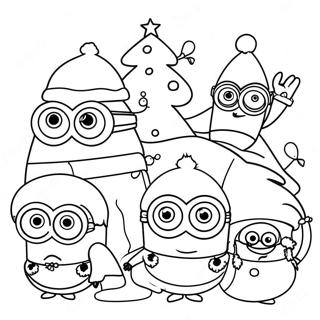 Minions Jul Farvelaegningsside 138233-69612