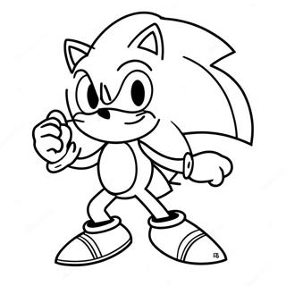 Sonic The Hedgehog Farvelaegningsside 138413-69749