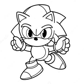 Sonic The Hedgehog Farvelaegningsside 138413-69750