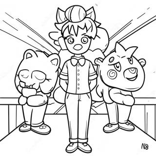 Danganronpa Hopes Peak Academy Farvelaegningsside 138569 69883