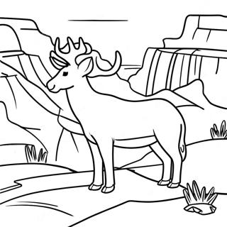 Grand Canyon Dyreliv Farvelaegningsside 138774-70045