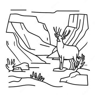 Grand Canyon Dyreliv Farvelaegningsside 138774 70047