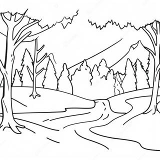 Sneklaedt Landskab Farvelaegningsside 139207-70378