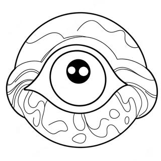 Tegneserie Oje Med Briller Farvelaegningsside 139283-70435