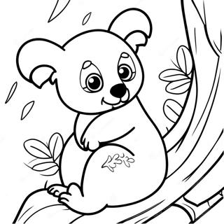 Legesyg Koala I Traeet Farvelaegningsside 139311-70464