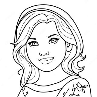 Kreativ Som Nastya Tegning Farvelaegningsside 139390-70526