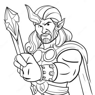 Thor Med Julelys Farvelaegningsside 139465-70587