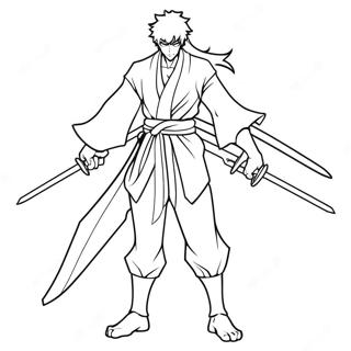 Ichigo Med Svaerd Farvelaegningsside 139590 70675