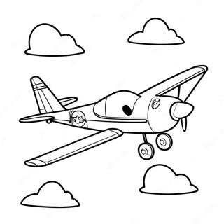 Farverigt Flyvende Fly Farvelaegningsside 13965-3047