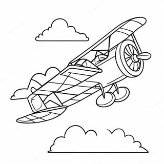 Vintage Fly I Skyerne Farvelaegningsside 13966-3049