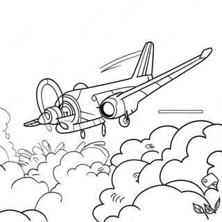 Militaerfly I Aktion Farvelaegningsside 13969-3064