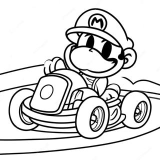 Mario Kart Yoshi Pa En Bane Farvelaegningsside 14623-3201