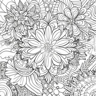 Fancy Snefnug Monster Farvelaegningsside 16167-3539