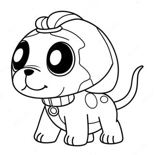Dashi Hunden Octonauts Farvelaegningsside 16826-3675