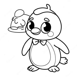 Peso Pingvinen Octonauts Farvelaegningsside 16828-3683