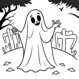 Skraemmende Spogelse I Kirkegard Farvelaegningsside 19542-4273