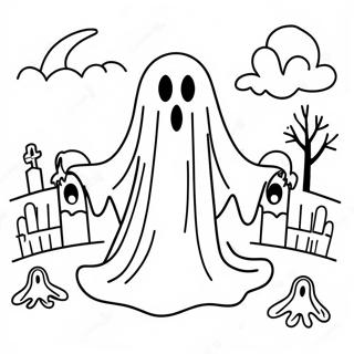 Skraemmende Spogelse I Kirkegard Farvelaegningsside 19542-4274