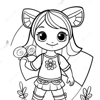 Aphmau I Eventyr Outfit Farvelaegningsside 24722 5391