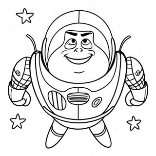 Buzz Lightyear I Rummet Farvelaegningsside 28396-6176