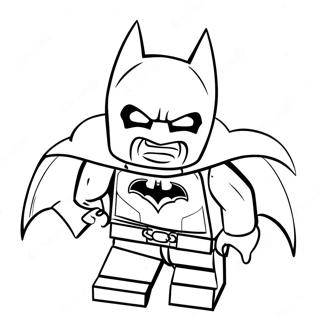 Lego Batman I Aktion Farvelaegningsside 29294-6374