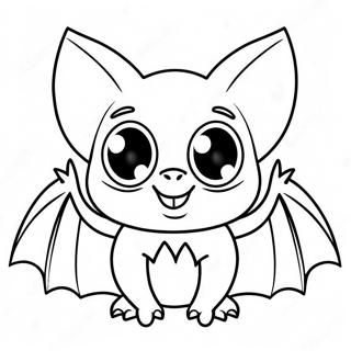 Glad Flagermus Med Store Ojne Farvelaegningsside 29482 6421