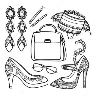 Chik Tilbehor Mode Farvelaegningsside 29668-6471