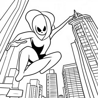 Spider Gwen Farvelægningsider