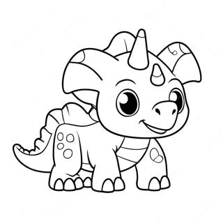 Sod Triceratops Farvelaegningsside 32284-7034