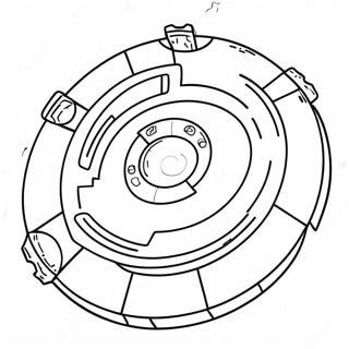 Beyblade Kamp Arena Farvelaegningsside 34618-7554