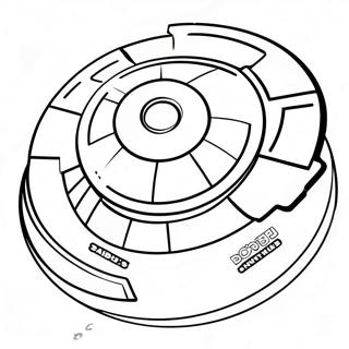 Beyblade Kamp Arena Farvelaegningsside 34618-7555